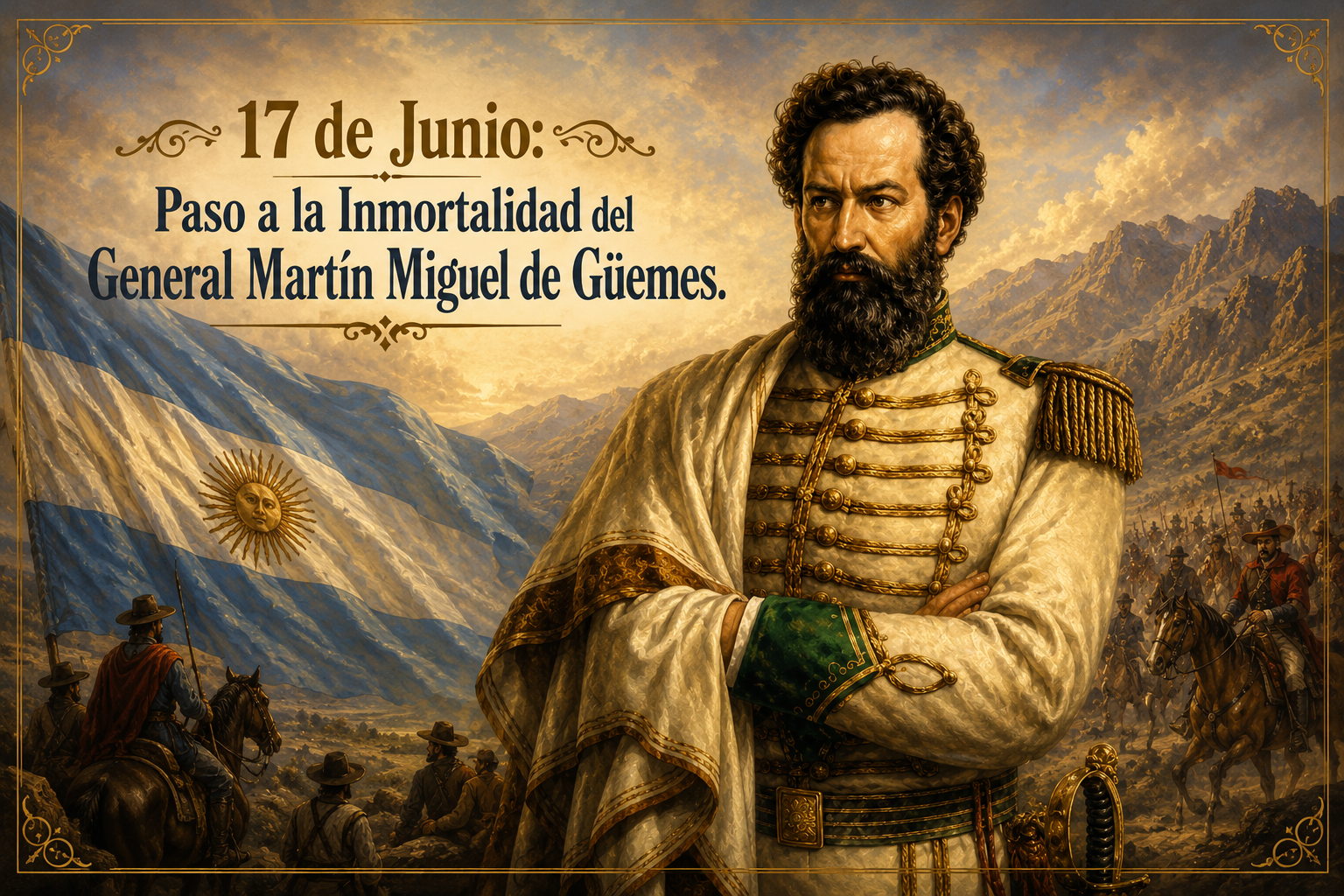 Telón Escolar Güemes